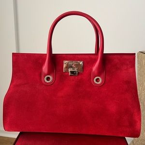 Jimmy Choo Suede Handbag